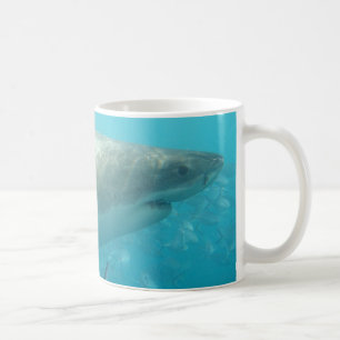 Underbar vithaj kaffemugg