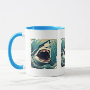 Underbar vithaj Mugg