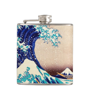 Underbar Wave Av Kanagawa Japansk Vintage Fine Art Fickplunta