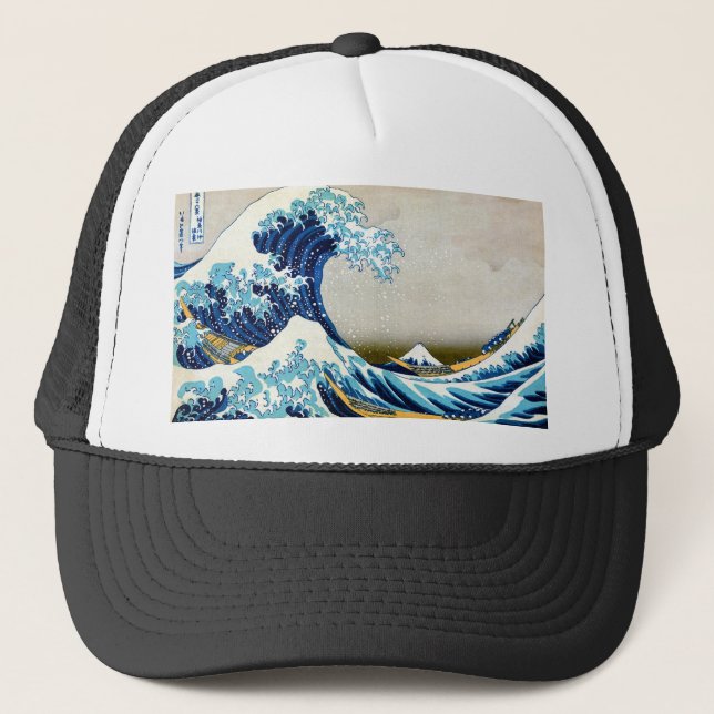 Underbar Wave av Kanagawa Keps (Framsida)