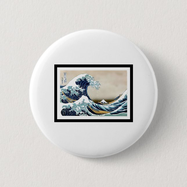 Underbar Wave av Kanagawa Knapp (Framsida)