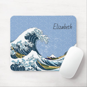 Underbar Wave av Kanagawa-Personligen Musmatta