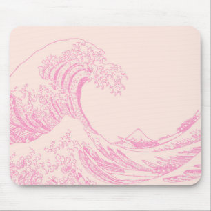 Underbar Wave av Kanagawa Rosa Aesthetic Musmatta