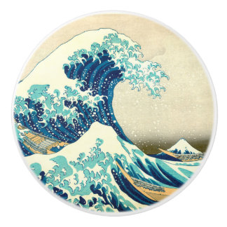 Underbar Wave av Kangawa av Hokusai Knopp