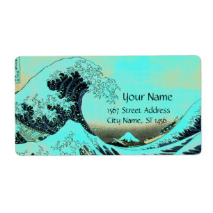 UNDERBAR WAVE Blue White Fraktsedel