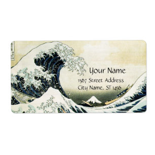 UNDERBAR WAVE Blue White Fraktsedel