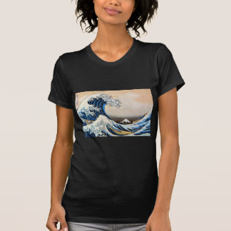 Underbar Wave, Hokusai, Ukiyo-e Tee Shirt
