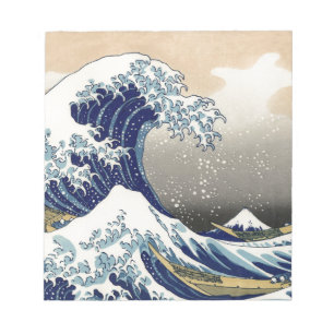 Underbar Wave Kanagawa japansk målning Anteckningsblock