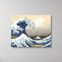 Underbar Wave Kanagawa japansk målning