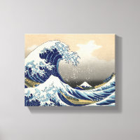 Underbar Wave Kanagawa japansk målning