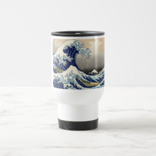 Underbar Wave Kanagawa japansk målning Resemugg