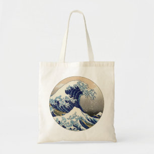 Underbar Wave Kanagawa japansk målning Tygkasse