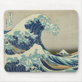 "Underbar Wave off Kanagawa" av Hokusai musmatta