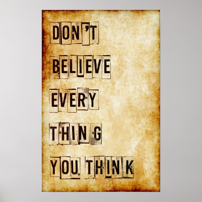 Underbar Wisdom Poster! Poster (Framsidan)