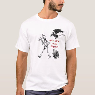 Underbar Wizard of Oz skjorta! Tinman som flyger T Shirt