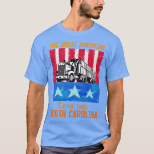 UNDERBARA AMERIKANSKA ANPASSNINGSBARNA LASTBIL NOR T SHIRT