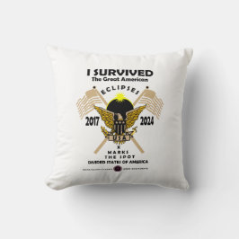 Underbara amerikanska Eclipses Kudde