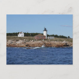 Underbara Anka-fyr-Maine-vykort Vykort