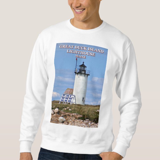 Underbara Anka-fyren, Maine Sweatshirt (Framsida)