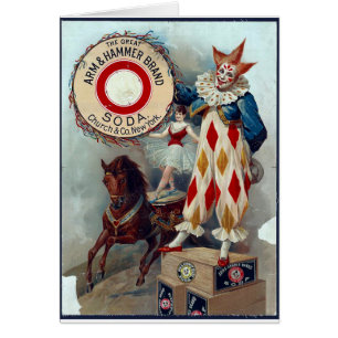 Underbara Arm & Hammer Brand Soda Hälsningskort