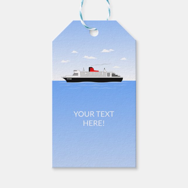 Underbara Bassäng Party Presentetikett (Framsidan)