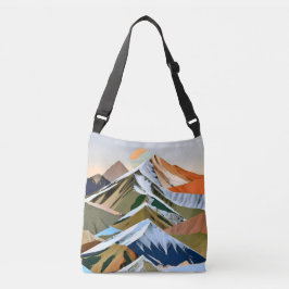 Underbara bergsområden axelväska