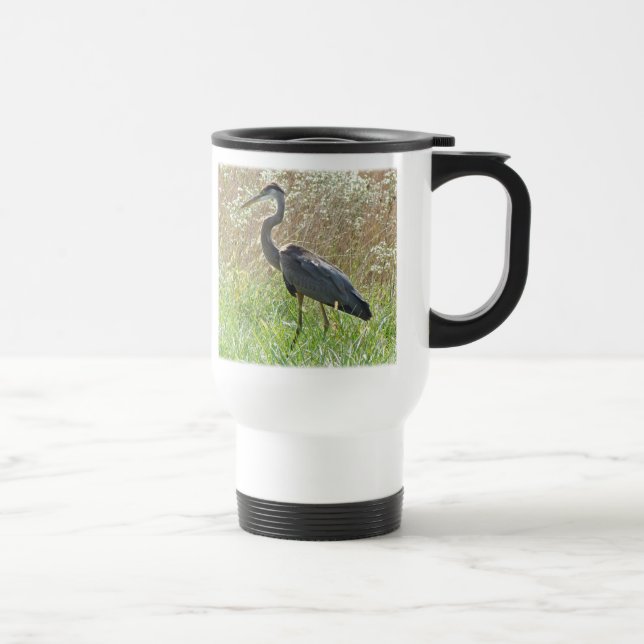 Underbara Blå Heron - Ardea herodias Resemugg (Höger)