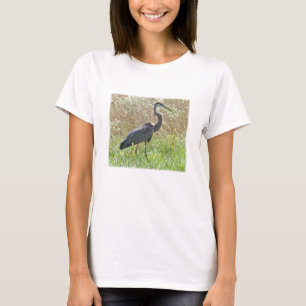 Underbara Blå Heron - Ardea herodias T-shirt