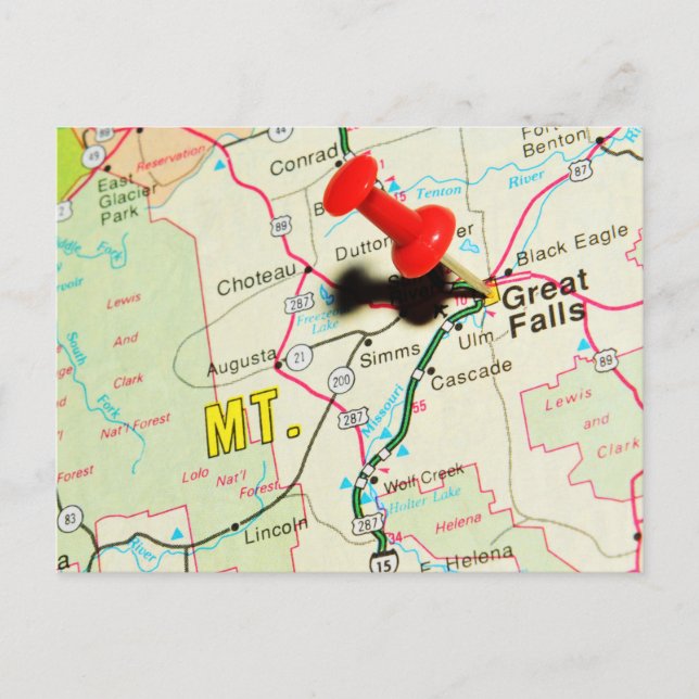 Underbara boxar, Montana Vykort (Framsida)