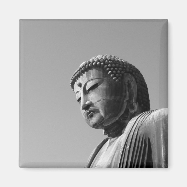 Underbara Buddha, Kamakura, Japan Magnet (Framsidan)