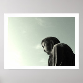 Underbara Buddha, Kamakura, Japan Poster