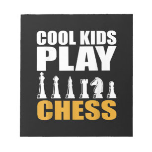Underbara Chess Kids Chess Biet Girls Boys Anteckningsblock