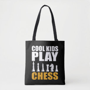Underbara Chess Kids Chess Biet Girls Boys Tygkasse