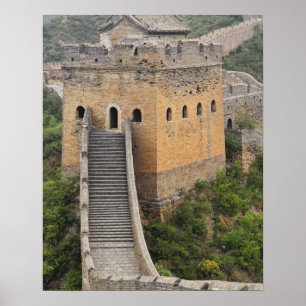 Underbara Chinan vid Jinshanling, China, Asien 2 Poster