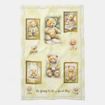 Underbara dagen-Gulten för Nalle i Lycklig