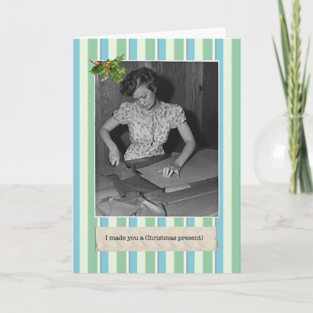 Underbara degressiva julkort helgkort (Framsida)