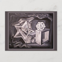 Underbara Dodekahedron-livet Vykort