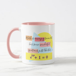 Underbara ekvationer för matematik - Math Girl - Mugg