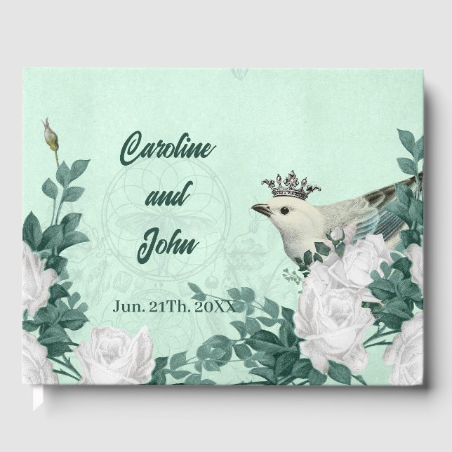 Underbara eleganter gästböcker (Framsida)