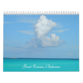 Underbara Exuma, Bahamas kalender