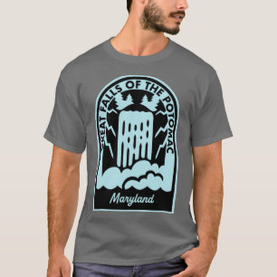 Underbara fall på Potomac Maryland T Shirt