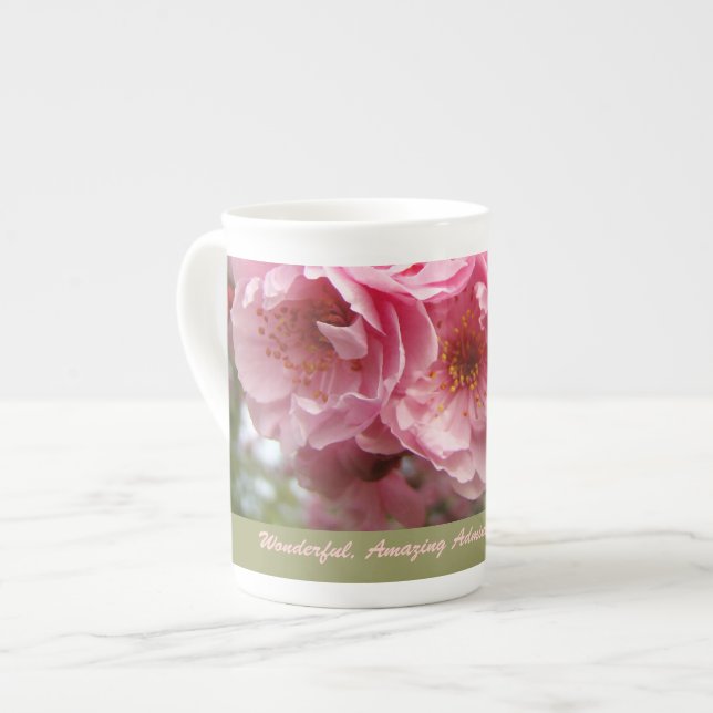 Underbara fantastiska administrativa assistent-mug benporslin mugg (Framsida vänster)