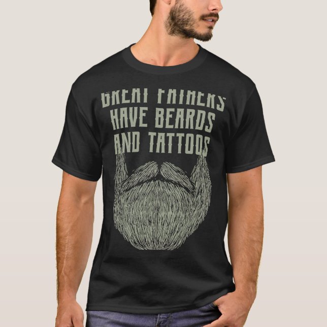 Underbara Far har viltfångare och tatueringar T Shirt (Framsida)