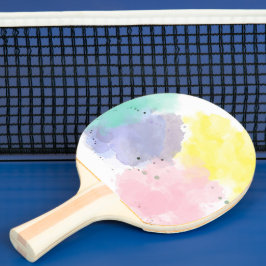 Underbara Färger Med en Varsam Beröring Pingisracket