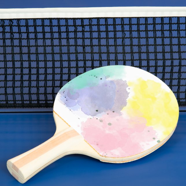 Underbara Färger Med en Varsam Beröring  Pingisracket (Insitu)