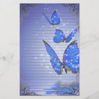 Underbara fjärilar brevpapper