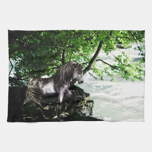 Underbara floden Divide Kitchen Towel Kökshandduk (Horisontell)