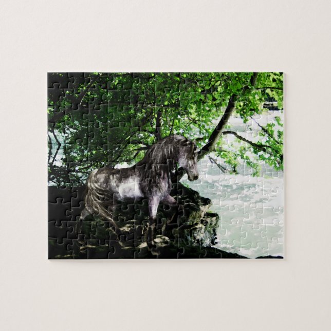 Underbara floden Divide Puzzle Pussel (Horisontell)