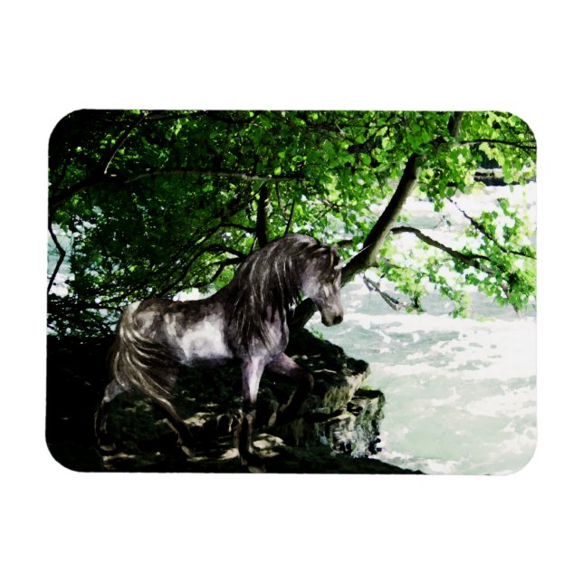 Underbara floden Divide Vinyl Magnet (Horisontell)