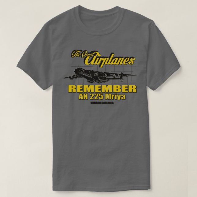 Underbara flygplan AN225 Mriya T Shirt (Design framsida)